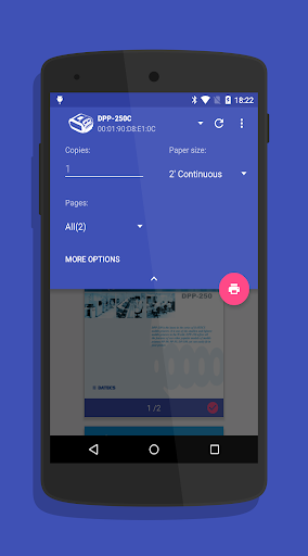 Datecs Print Service - عکس برنامه موبایلی اندروید