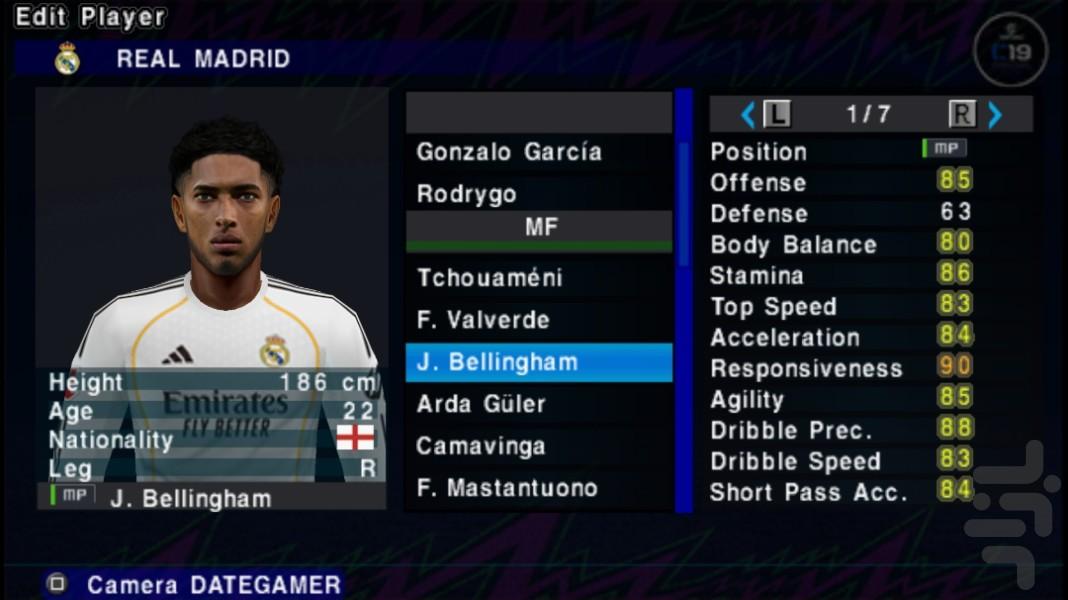 فوتبال efootball 2026 غیر رسمی - Gameplay image of android game