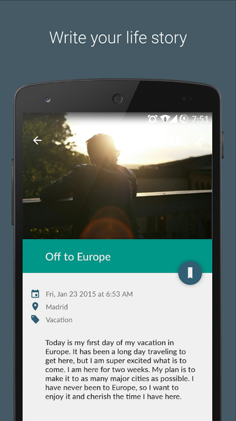 Narrate - Image screenshot of android app