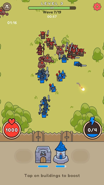 Fluff Crusade - Gameplay image of android game