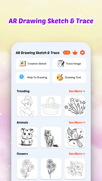 AR Drawing: Sketch and Trace - عکس برنامه موبایلی اندروید