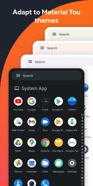 Touch Find - Smart App Drawer - Image screenshot of android app