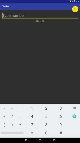 Dividee - factor finder - Image screenshot of android app