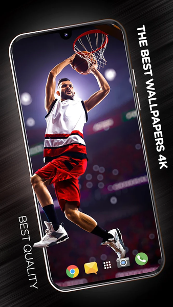 Basketball wallpaper in ۴K - عکس برنامه موبایلی اندروید