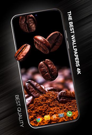 Coffee Wallpapers in 4K - Image screenshot of android app