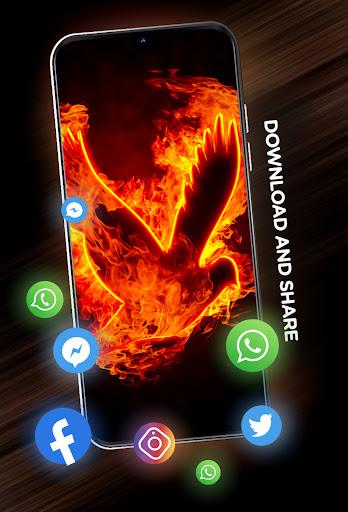 Flames wallpapers HD - عکس برنامه موبایلی اندروید