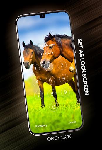 Wallpapers with Horses in ۴K - عکس برنامه موبایلی اندروید
