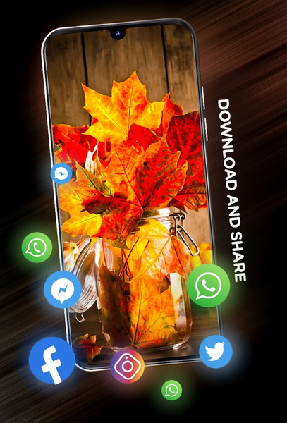 Leaves Wallpapers - عکس برنامه موبایلی اندروید