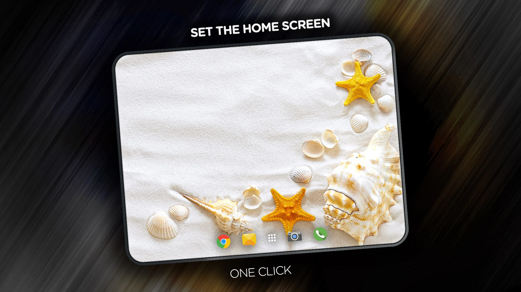 Shells Wallpapers in 4K - Image screenshot of android app