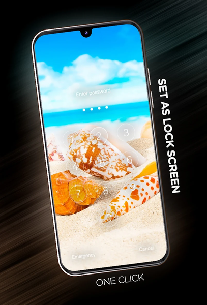 Shells Wallpapers in 4K - Image screenshot of android app