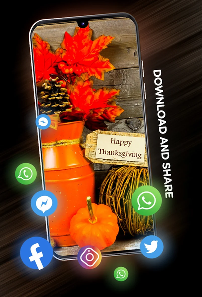 Thanksgiving day wallpapers 4K - عکس برنامه موبایلی اندروید