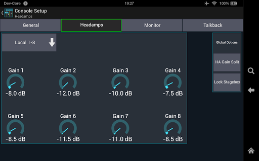 Mixing Station XM32 - Image screenshot of android app
