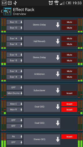 Mixing Station XM32 - Image screenshot of android app