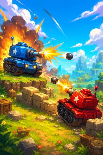 جنگ تانک ها - Gameplay image of android game