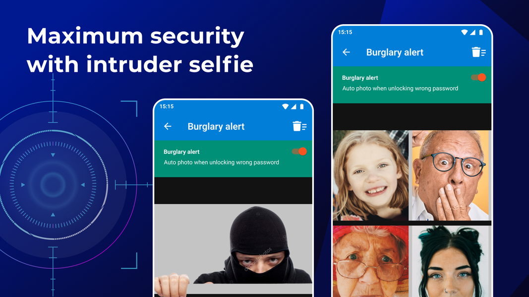 Fingerprint AppLock: Lock Apps - عکس برنامه موبایلی اندروید