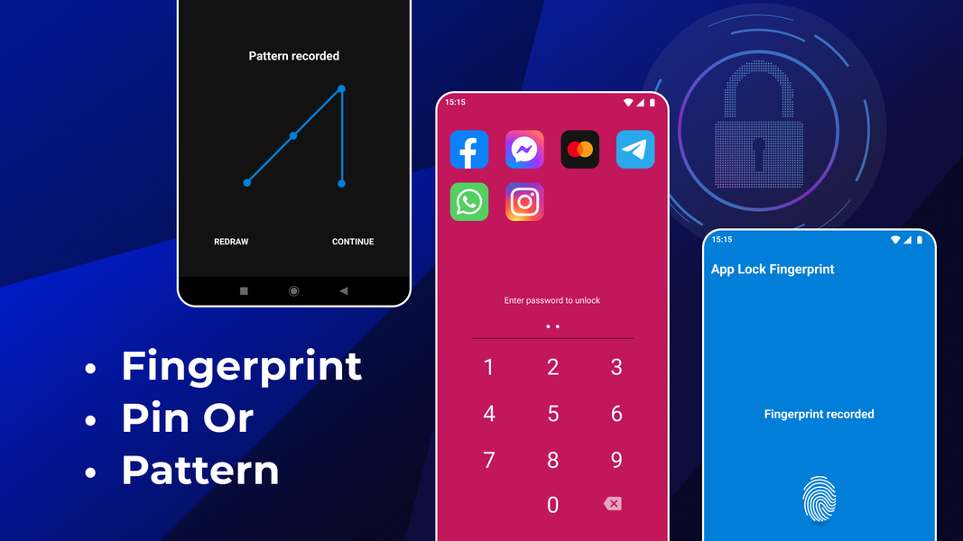 Fingerprint AppLock: Lock Apps - Image screenshot of android app