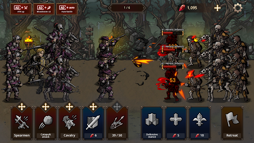 King's Blood: The Defense - Gameplay image of android game