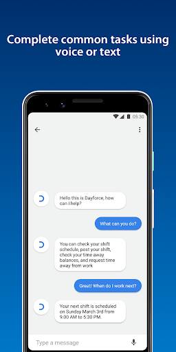 Dayforce - Image screenshot of android app