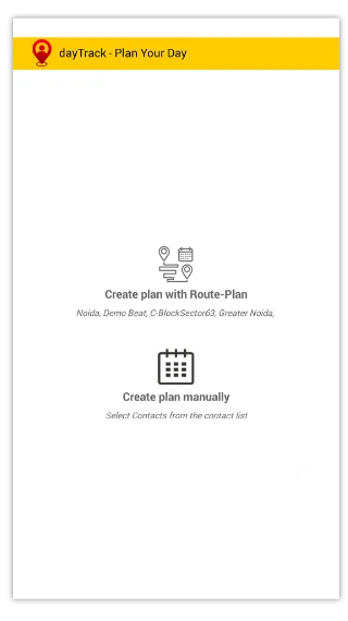 dayTrack - Sales Team Tracking - Image screenshot of android app