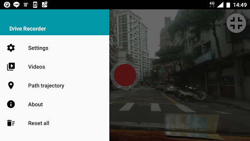Drive Recorder: A dash cam app - Image screenshot of android app