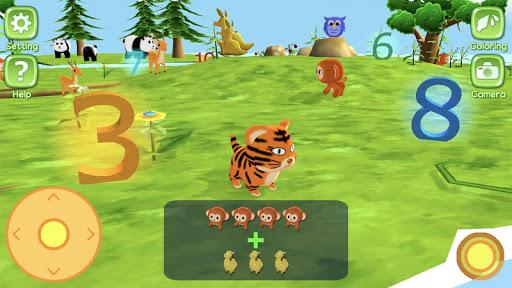 Animal World - Coloring & AR - عکس برنامه موبایلی اندروید