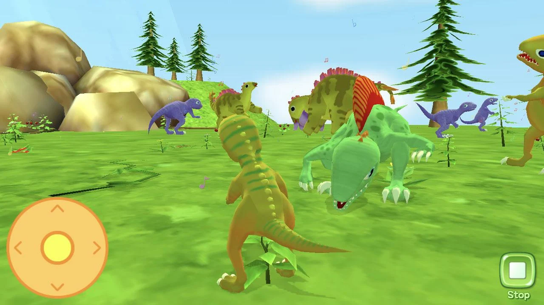 Dinosaur World 3D - AR Camera - عکس بازی موبایلی اندروید