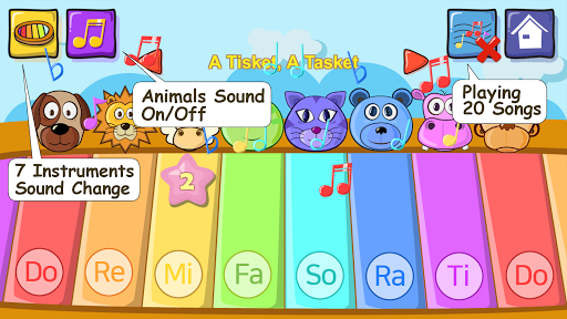 Children Piano - Instruments - Image screenshot of android app