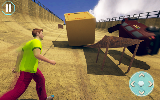 Trickster Parkour - Run Race 3D - Gameplay image of android game
