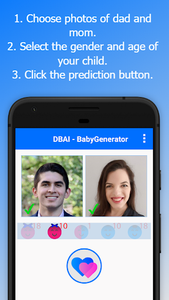 BabyGenerator Guess baby face - عکس برنامه موبایلی اندروید