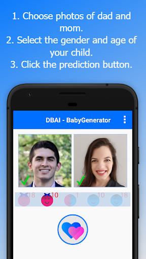 BabyGenerator Guess baby face - عکس برنامه موبایلی اندروید