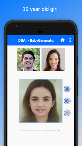 BabyGenerator Guess baby face - Image screenshot of android app