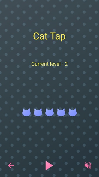 Cat Tap - Gameplay image of android game