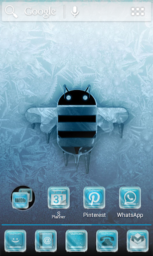 Frozen Android NOVA Launcher T - Image screenshot of android app