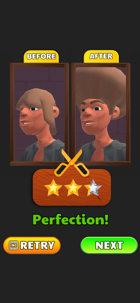 Fade Master ۳D: Barber Shop - عکس بازی موبایلی اندروید