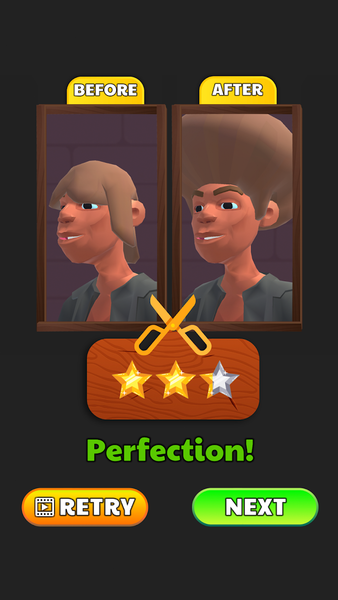 Fade Master ۳D: Barber Shop - عکس بازی موبایلی اندروید