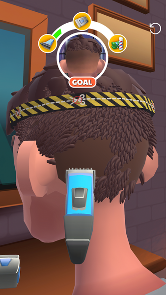 Fade Master ۳D: Barber Shop - عکس بازی موبایلی اندروید