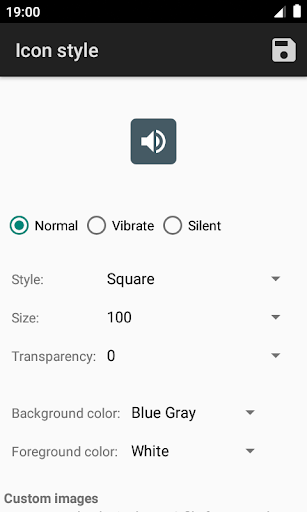 Silent Mode Toggle - عکس برنامه موبایلی اندروید