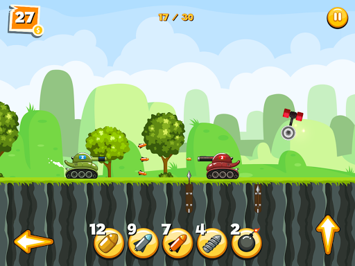 Tiny Tank Challenge - Gameplay image of android game