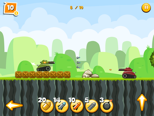 Tiny Tank Challenge - Gameplay image of android game