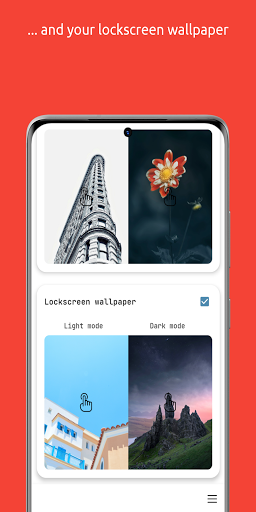 Dark/Light Wallpaper Scheduler - Image screenshot of android app