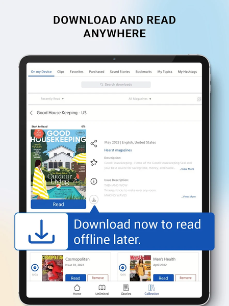 Magzter: Magazines, Newspapers - عکس برنامه موبایلی اندروید