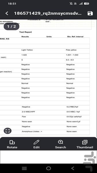 Document Reader - Image screenshot of android app