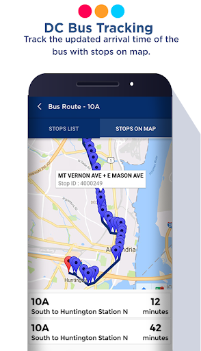 DC Transit: DC Metro & Bus - عکس برنامه موبایلی اندروید