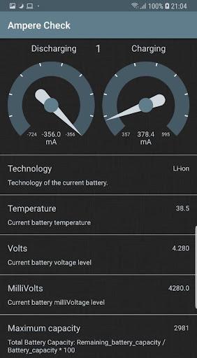 Ampere Check - عکس برنامه موبایلی اندروید