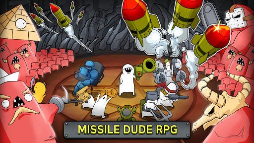 Missile Dude RPG : idle hero - Gameplay image of android game