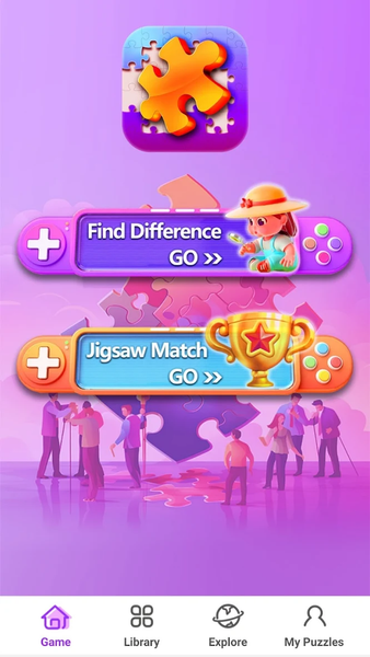 Puzzle Bloom - Jigsaw Art - Image screenshot of android app