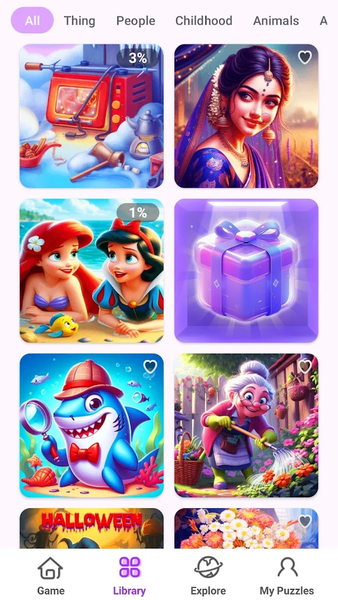 Puzzle Bloom - Jigsaw Art - Image screenshot of android app