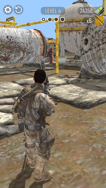American Sniper 3D - Gun Games - Gameplay image of android game