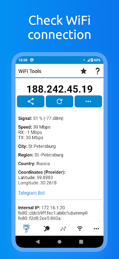 WiFi Tools: Network Scanner - عکس برنامه موبایلی اندروید