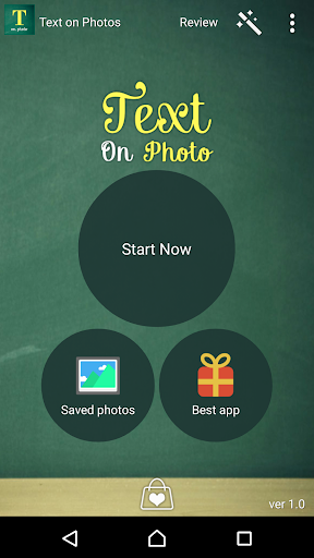 Text on Photos - Image screenshot of android app